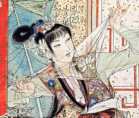 九龙坡-唐朝春宵秘戏图,描绘唐玄宗和杨贵妃亲密接触解密春画秘谱大观